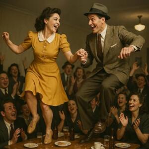 pisar correctamente Lindy hop